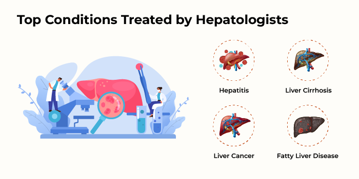 Top Conditions Treated by Hepatologists